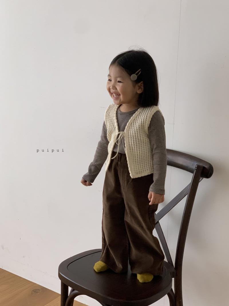 Puipui - Korean Children Fashion - #fashionkids - Square Vest - 5