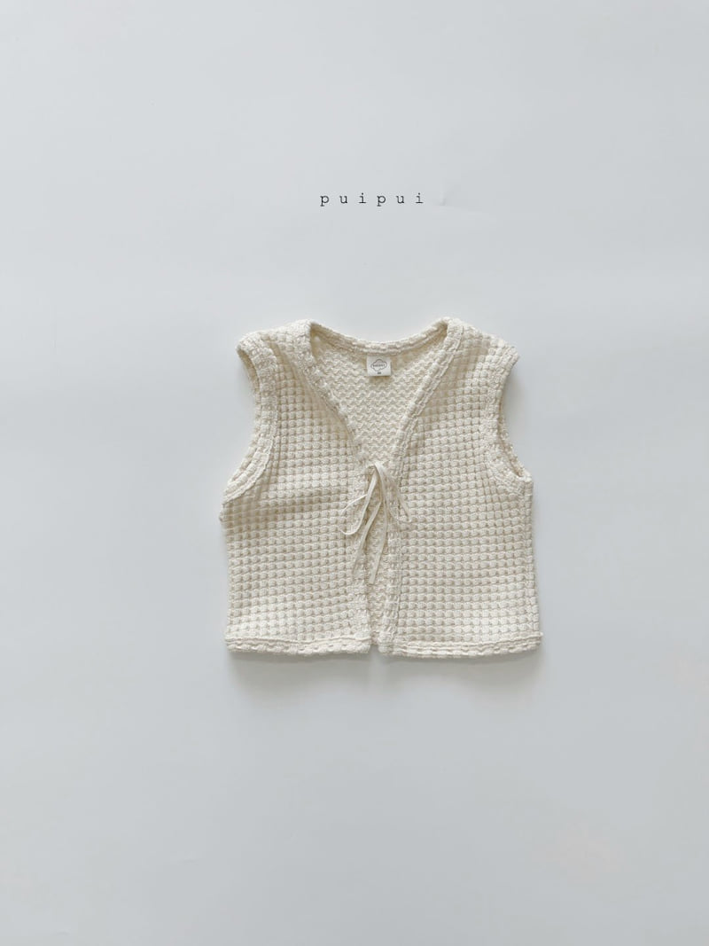 Puipui - Korean Children Fashion - #kidzfashiontrend - Square Vest - 8