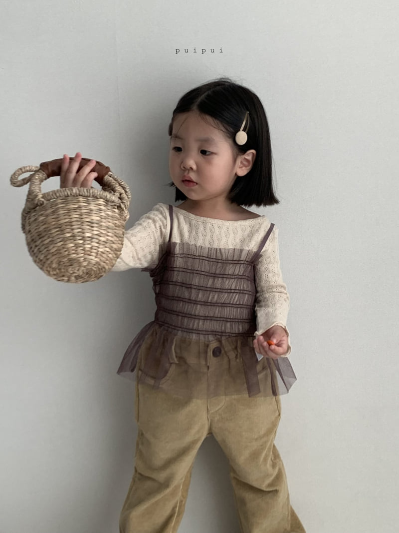 Puipui - Korean Children Fashion - #littlefashionista - Sasha Bustier - 7