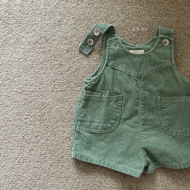 Raker - Korean Children Fashion - #childofig - Jumper Shorts Overalls - 2