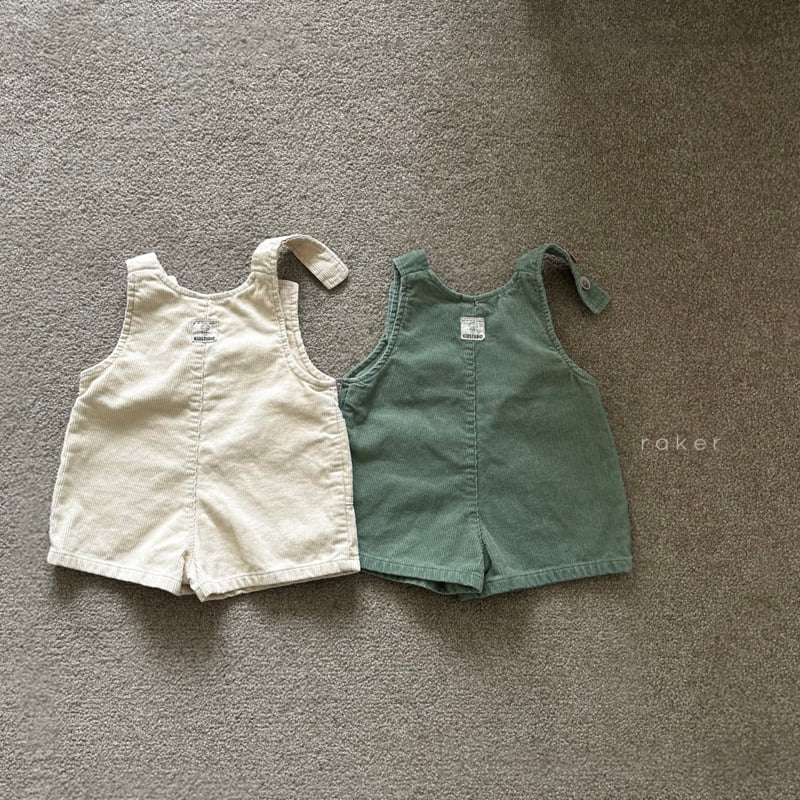 Raker - Korean Children Fashion - #childofig - Jumper Shorts Overalls - 4