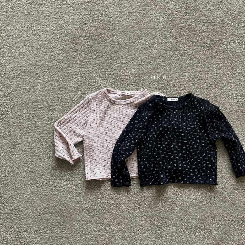 Raker - Korean Children Fashion - #designkidswear - Provence Ribbed Tee - 2