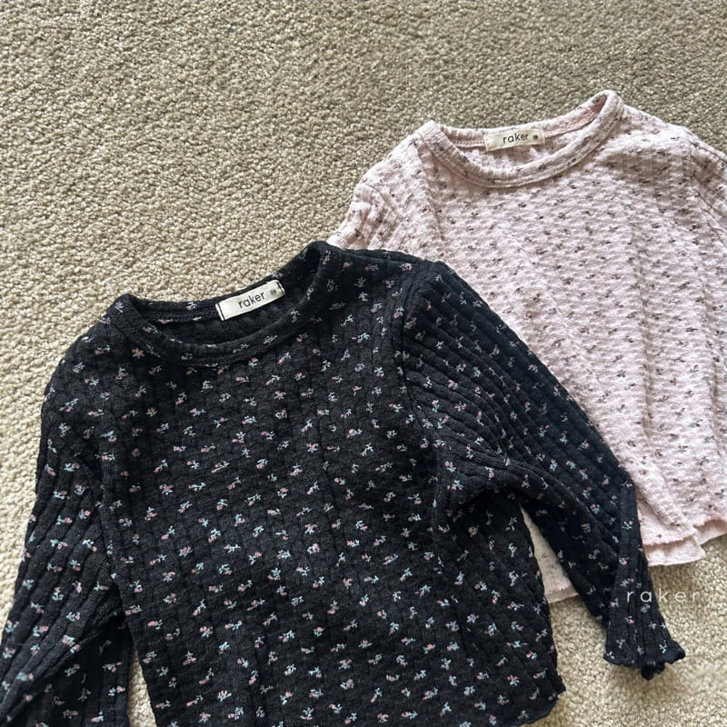 Raker - Korean Children Fashion - #discoveringself - Provence Ribbed Tee - 3