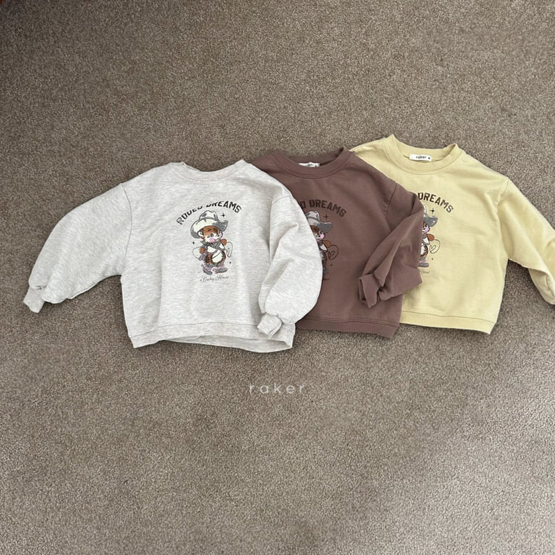 Raker - Korean Children Fashion - #fashionkids - Cowboy Bear Tee