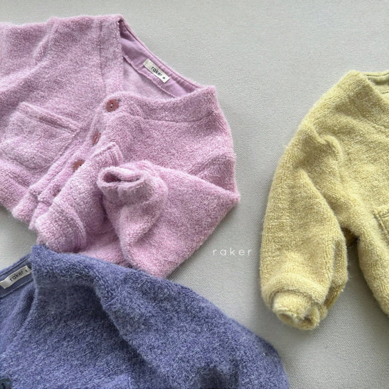 Raker - Korean Children Fashion - #kidzfashiontrend - Fluffy Cardigan