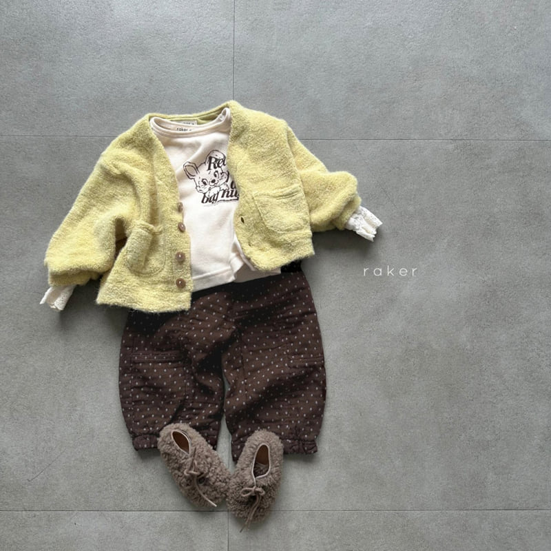 Raker - Korean Children Fashion - #magicofchildhood - Dot Elastic Band Pants - 5