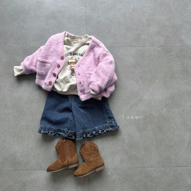 Raker - Korean Children Fashion - #minifashionista - Frill Wide Pants - 7