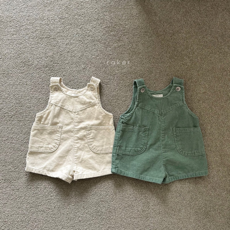 Raker - Korean Children Fashion - #prettylittlegirls - Jumper Shorts Overalls