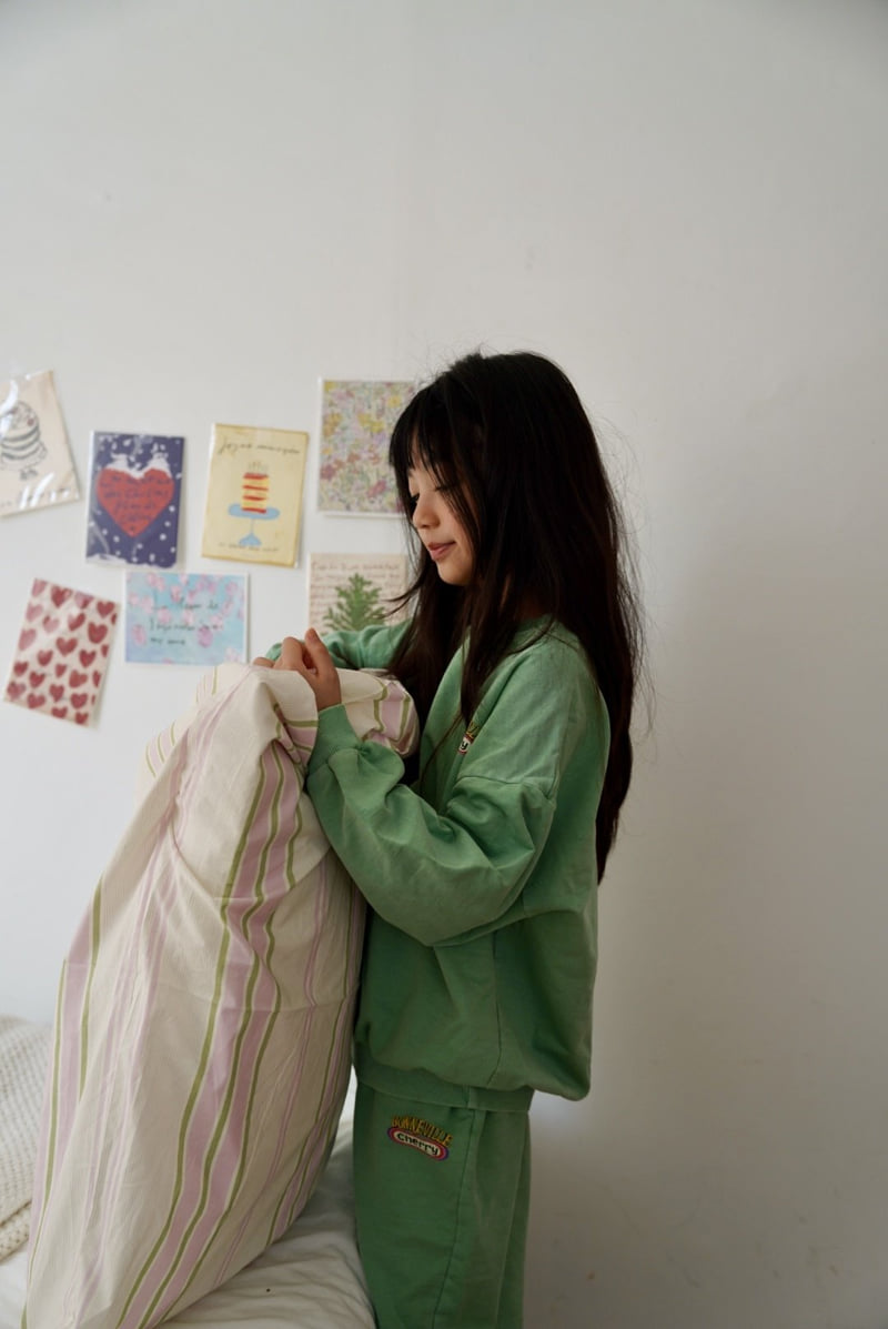 Ramijini - Korean Children Fashion - #Kfashion4kids - Cherry Sweatshirt - 6