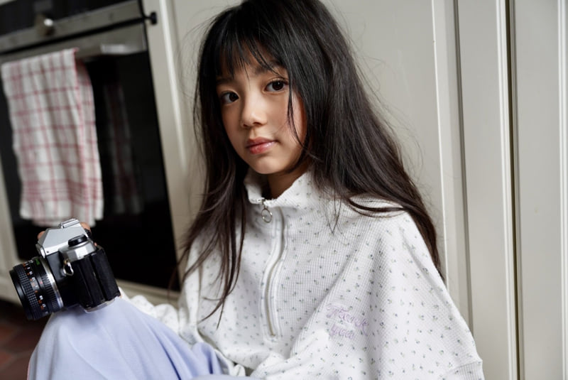 Ramijini - Korean Children Fashion - #childofig - Purple Fragrance Zip-Up - 8