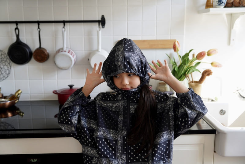 Ramijini - Korean Children Fashion - #childrensboutique - Paisley Windbreaker - 8