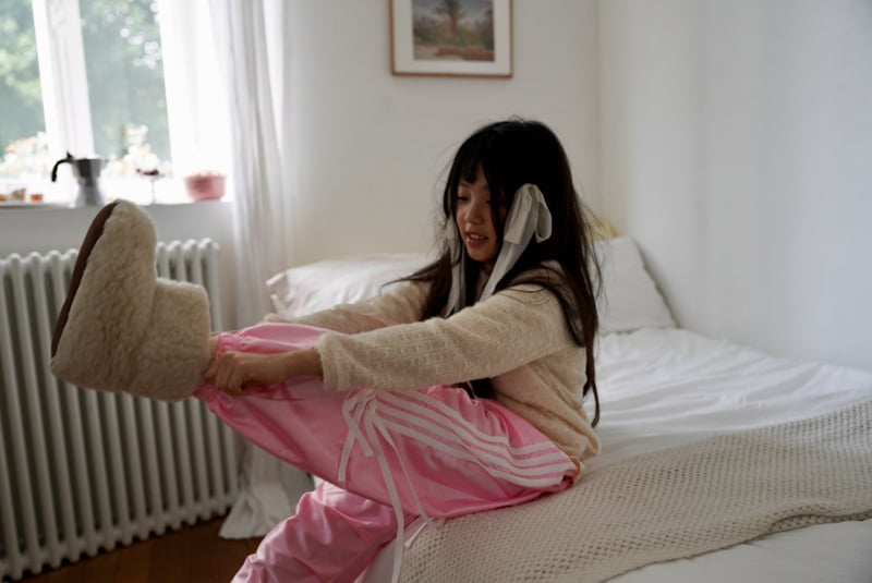 Ramijini - Korean Children Fashion - #childrensboutique - Ribbon Pants - 9