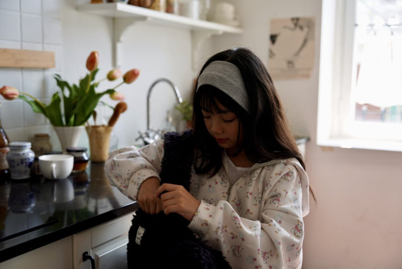 Ramijini - Korean Children Fashion - #fashionkids - Yangchun Hooded Jumper - 3