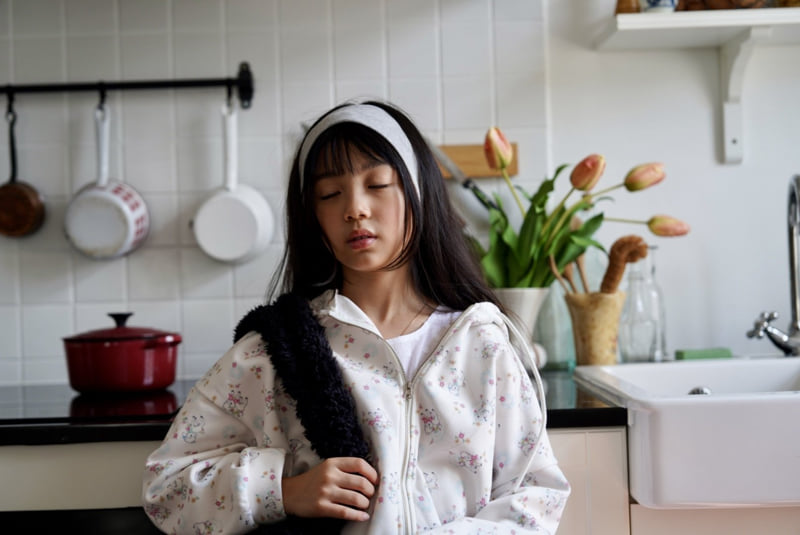 Ramijini - Korean Children Fashion - #fashionkids - Yangchun Hooded Jumper - 4