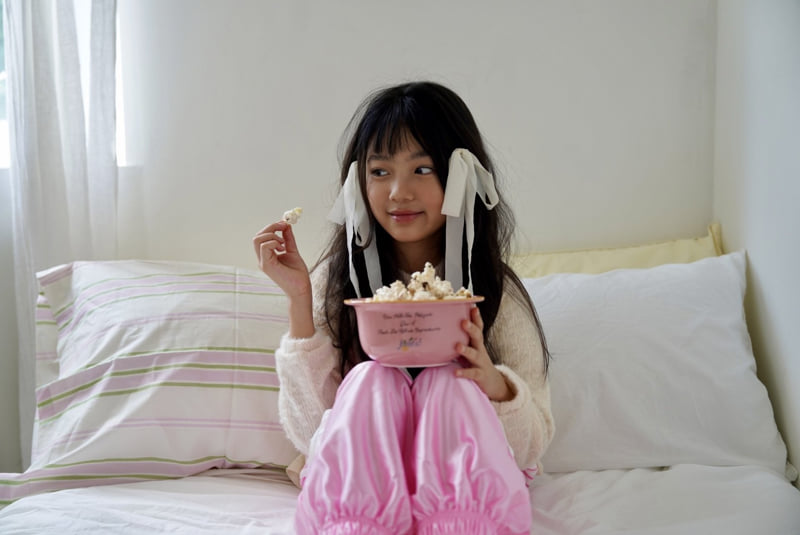Ramijini - Korean Children Fashion - #minifashionista - Ribbon Pants - 3