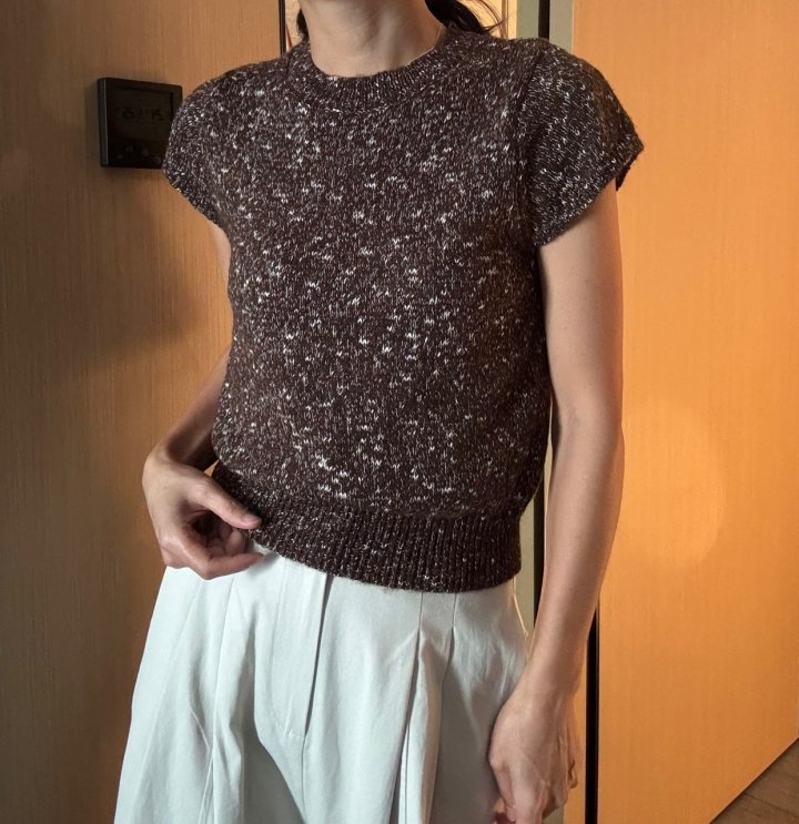 Ripple - Korean Women Fashion - #momslook - Seeru Knit Top - 6