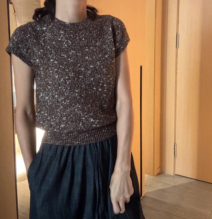 Ripple - Korean Women Fashion - #momslook - Seeru Knit Top - 8
