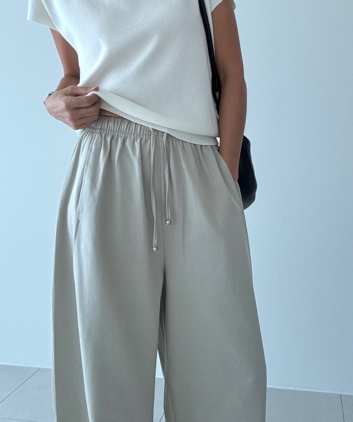 Ripple - Korean Women Fashion - #momslook - Falling Pants - 5