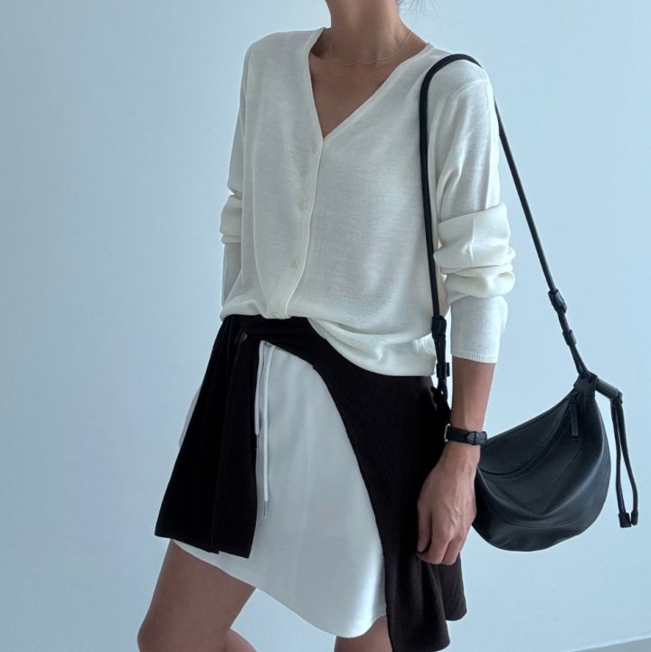 Ripple - Korean Women Fashion - #momslook - Nano Cardigan - 2