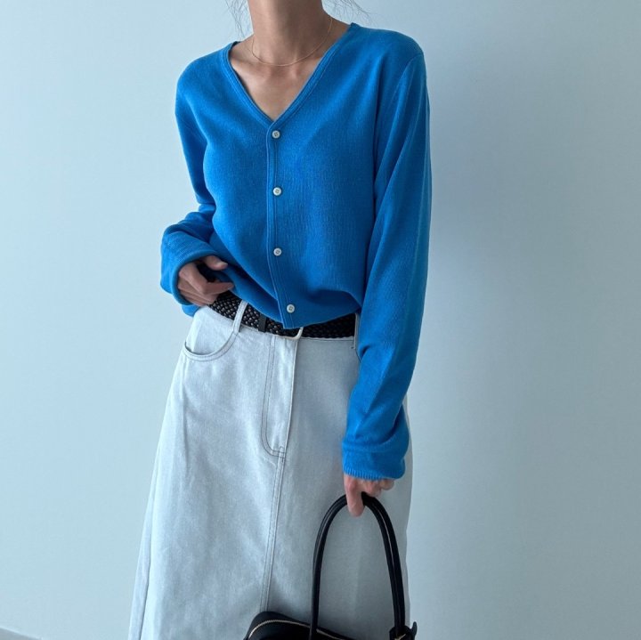 Ripple - Korean Women Fashion - #restrostyle - Nano Cardigan - 9