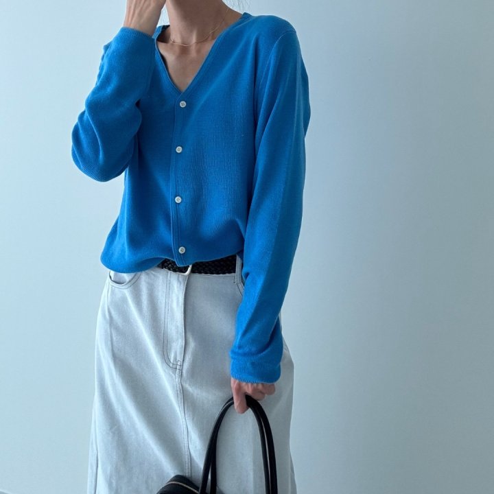 Ripple - Korean Women Fashion - #romanticstyle - Nano Cardigan - 10