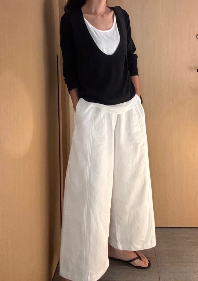 Ripple - Korean Women Fashion - #thatsdarling - With Banding Pants