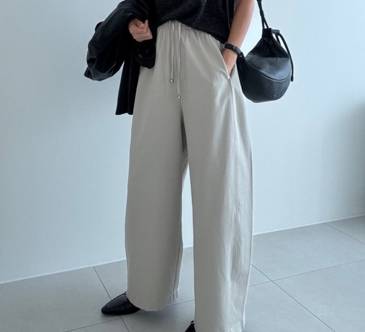 Ripple - Korean Women Fashion - #vintageinspired - Falling Pants - 7