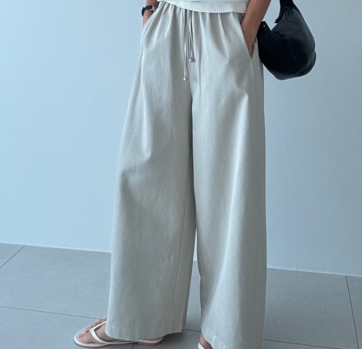 Ripple - Korean Women Fashion - #vintagekidsstyle - Falling Pants - 8