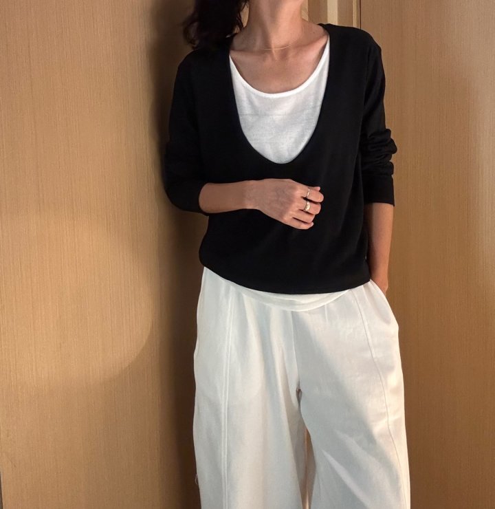 Ripple - Korean Women Fashion - #womensfashion - With Banding Pants - 6