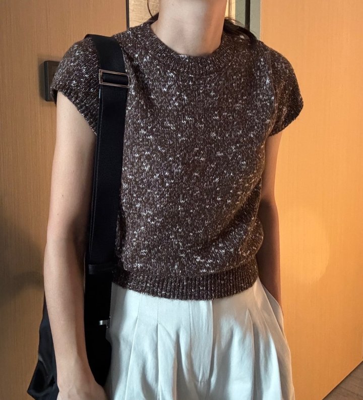 Ripple - Korean Women Fashion - #womensfashion - Seeru Knit Top - 5