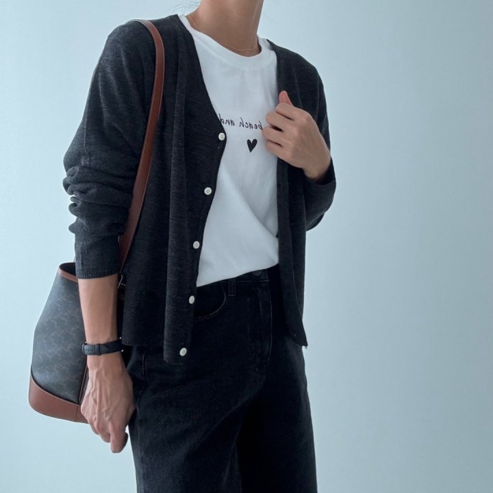 Ripple - Korean Women Fashion - #womensfashion - Nano Cardigan - 5