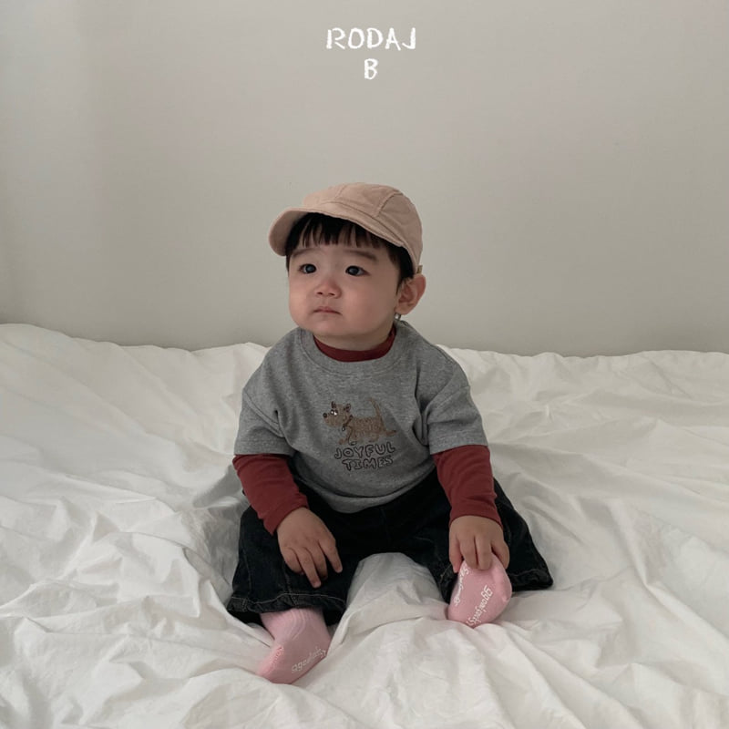 Roda J - Korean Baby Fashion - #babyboutique - Bebe Panel Denim Pants - 7