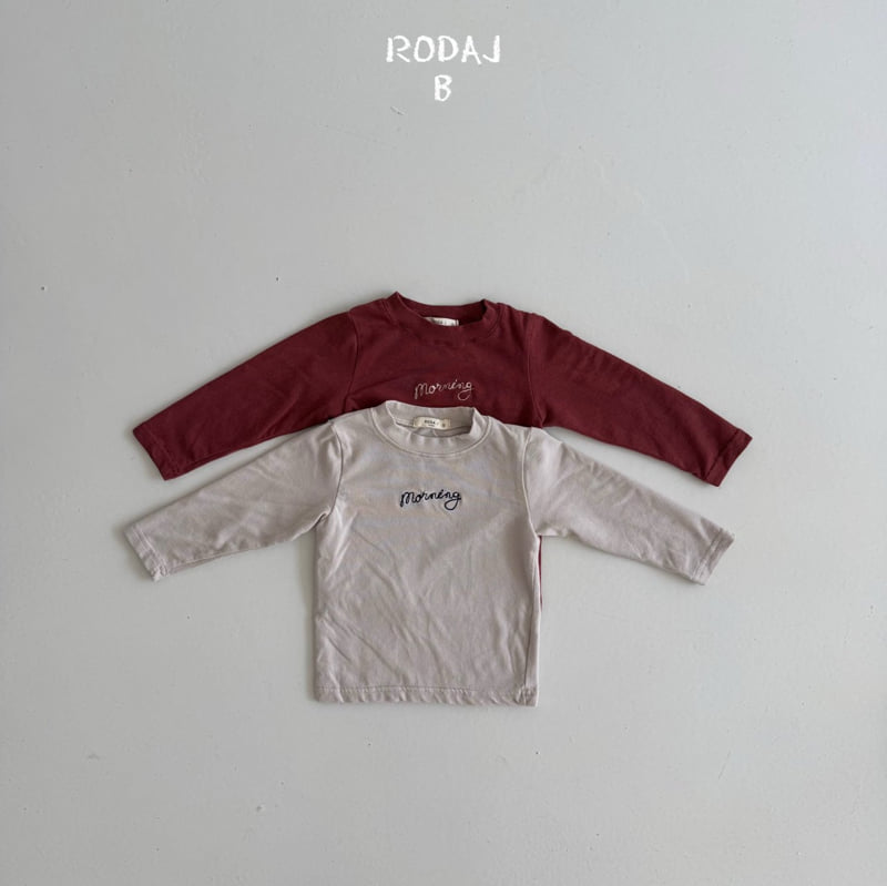 Roda J - Korean Baby Fashion - #babyboutique - Bebe Morning Tee