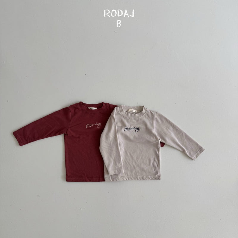Roda J - Korean Baby Fashion - #babyboutiqueclothing - Bebe Morning Tee - 2