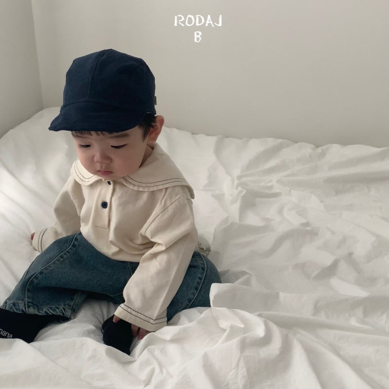 Roda J - Korean Baby Fashion - #babyclothing - Bebe Panel Denim Pants - 10