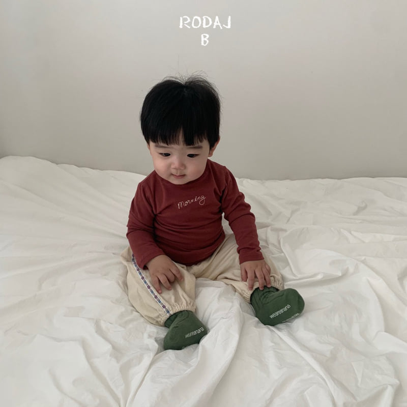 Roda J - Korean Baby Fashion - #babyfever - Bebe Taffy Jogger Pants - 7