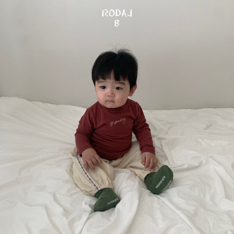 Roda J - Korean Baby Fashion - #babyootd - Bebe Morning Tee - 9
