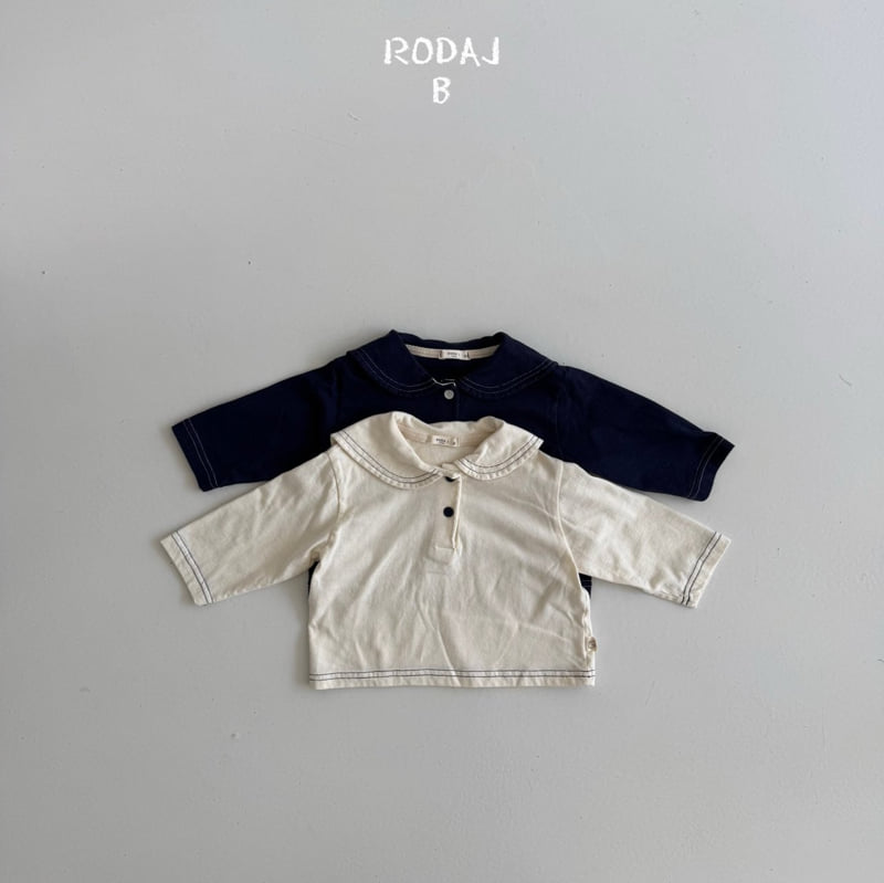 Roda J - Korean Baby Fashion - #babyoutfit - Bebe Hug Sailor Tee - 2