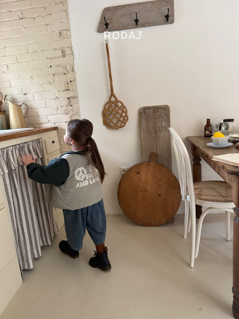 Roda J - Korean Children Fashion - #Kfashion4kids - Peace Vest (reversible) - 8