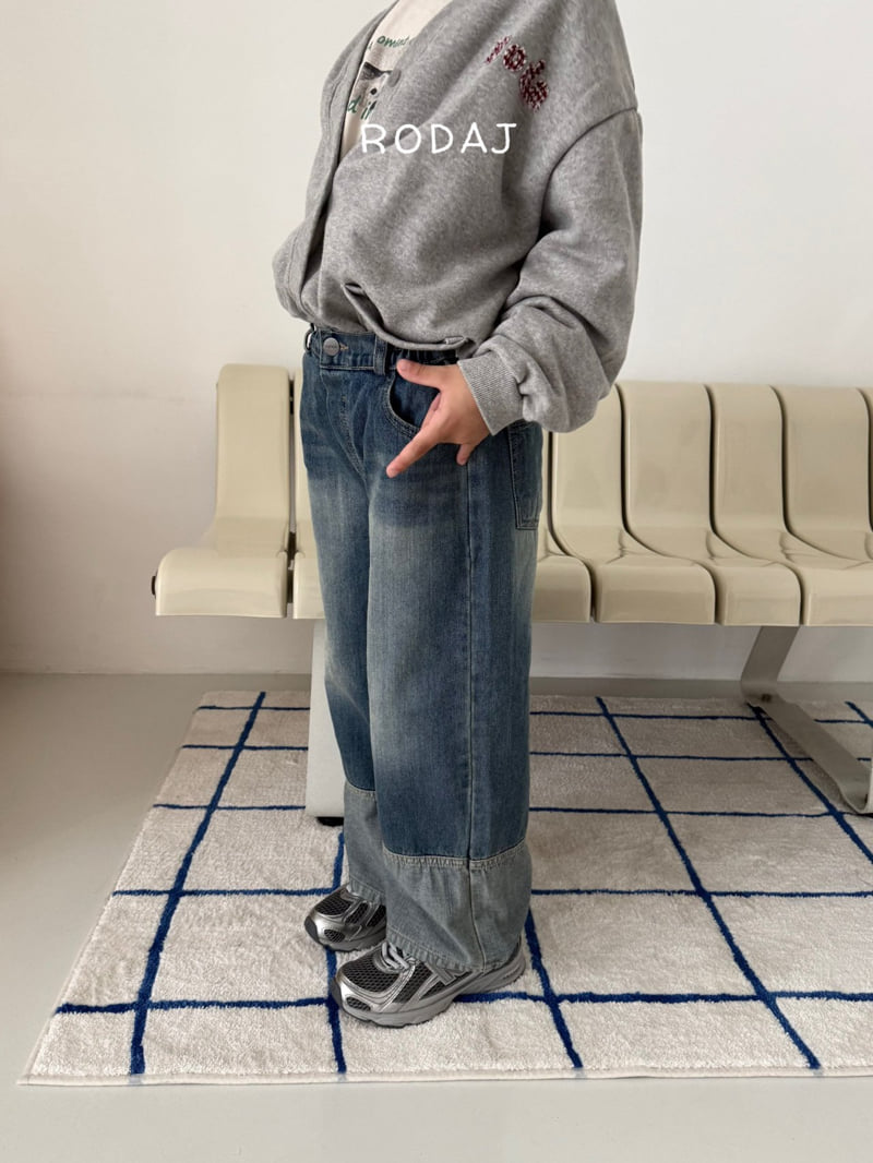 Roda J - Korean Children Fashion - #childofig - 362 Denim Pants - 4