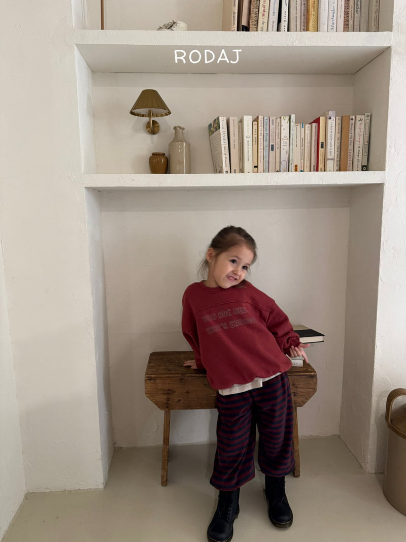 Roda J - Korean Children Fashion - #childofig - Here Sweatshirt - 8
