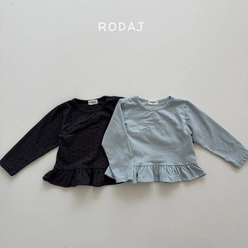 Roda J - Korean Children Fashion - #designkidswear - Mare Frill Tee