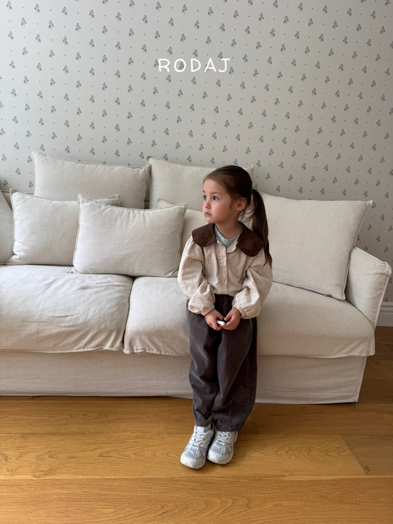 Roda J - Korean Children Fashion - #designkidswear - Dart Corduroy Pants - 9