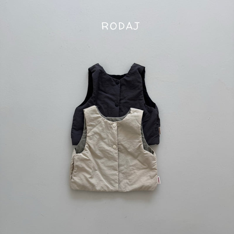 Roda J - Korean Children Fashion - #discoveringself - Peace Vest (reversible) - 4