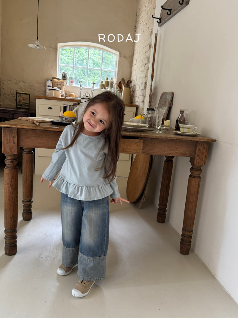 Roda J - Korean Children Fashion - #kidsshorts - 362 Denim Pants - 9