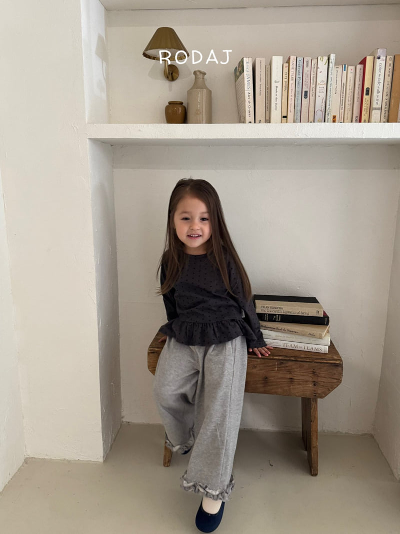 Roda J - Korean Children Fashion - #fashionkids - Mare Frill Tee - 4
