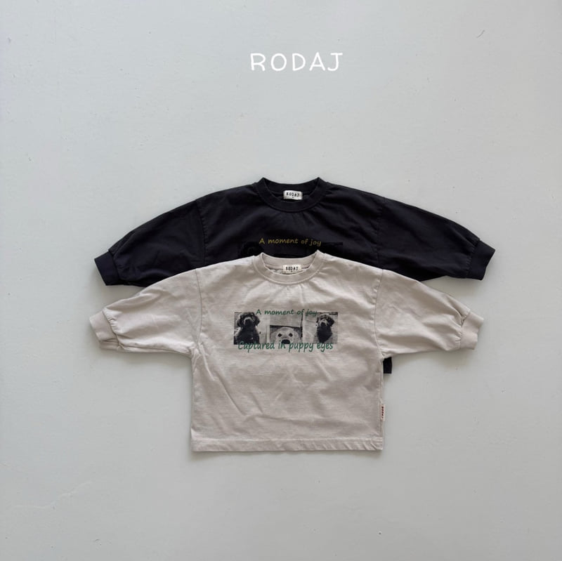 Roda J - Korean Children Fashion - #kidsshorts - Puppy Tee