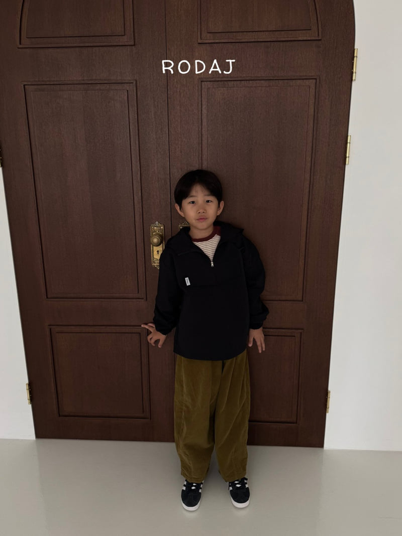 Roda J - Korean Children Fashion - #kidsshorts - Dart Corduroy Pants - 12