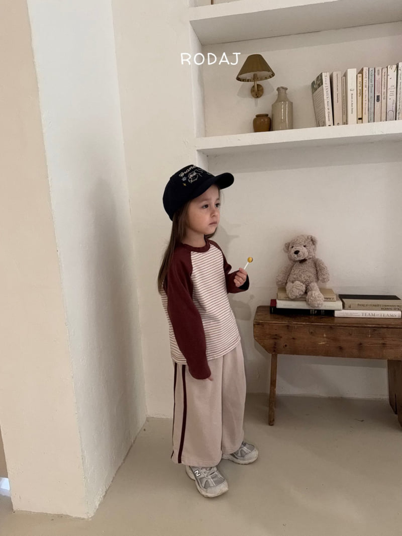 Roda J - Korean Children Fashion - #kidsshorts - Vivana Raglan Tee - 4