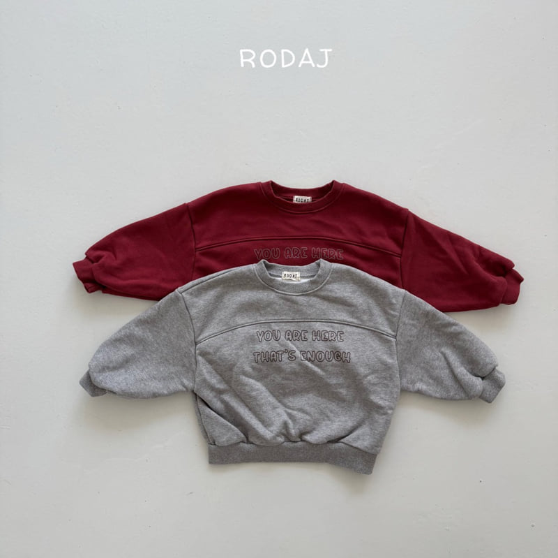 Roda J - Korean Children Fashion - #magicofchildhood - Here Sweatshirt - 2